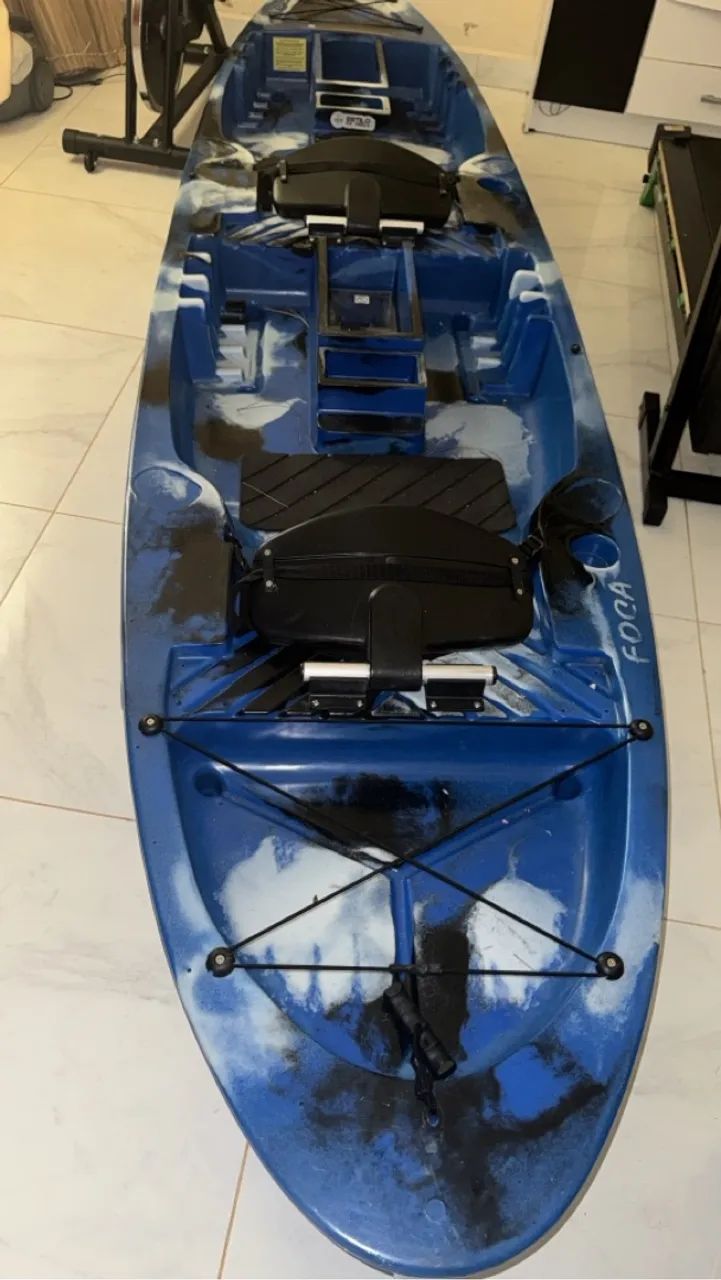 Caiaque pesca novo, com dois lugares 