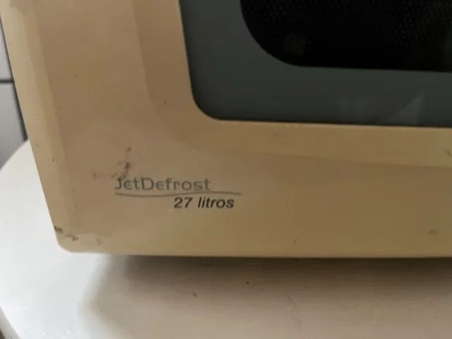 Micro ondas BRASTEMP JetDefrost 27l branco - Foto 2