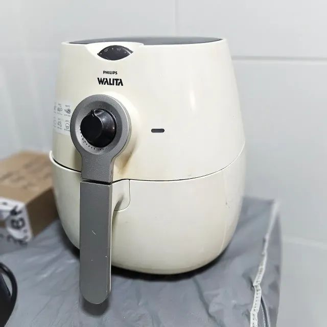 Fritadeira Elétrica Philips Walita Air fryer Viva Branca 110V