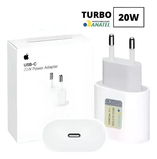 Promoção! Carregador Fonte Apple iPad iPhone Turbo Usb-c 20w Original - Foto 5