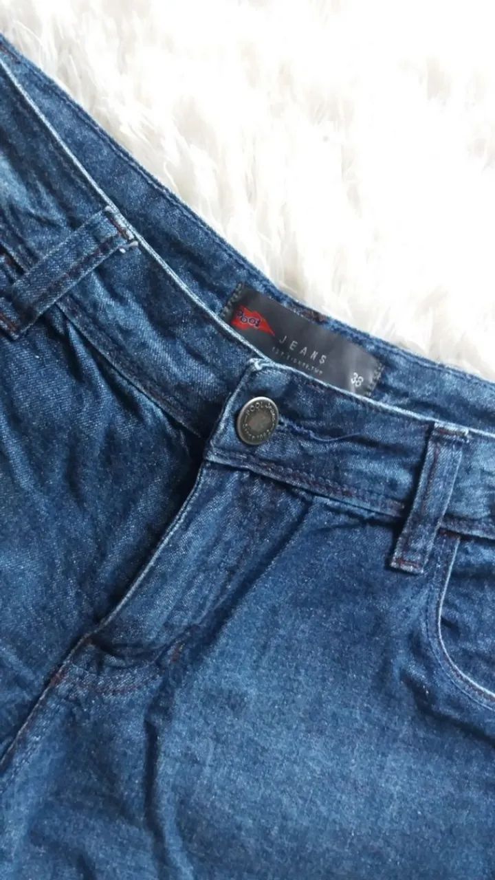 Short jeans pool, barra desfiada / Tam 38 - Foto 4