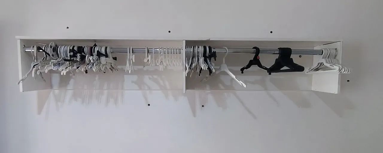 Arars de Parede em MDF com Varão de alumínio  - Foto 4