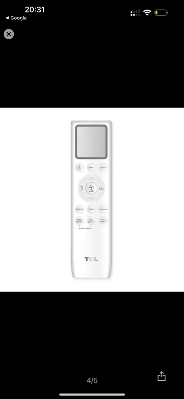 Ar Condicionado Split TCL 24 mil btus - Foto 4