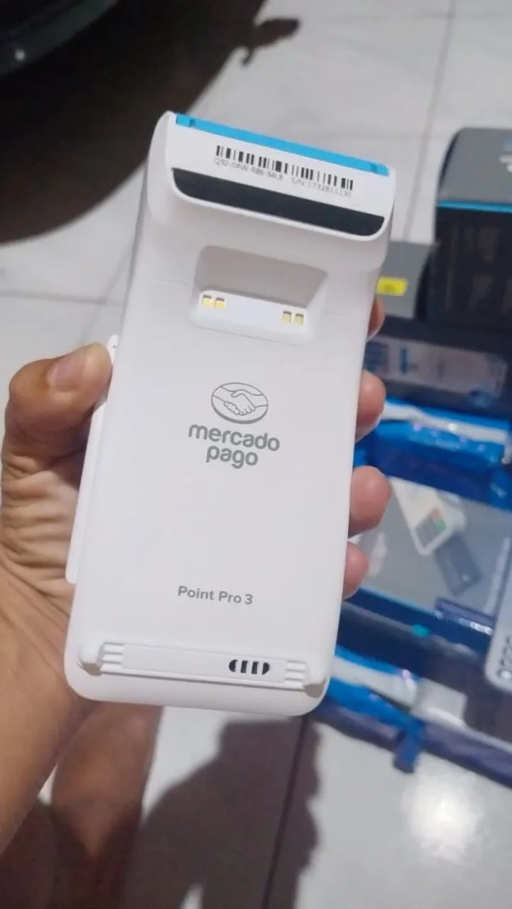 Máquina de cartão Mercado Pago Point Pro 3