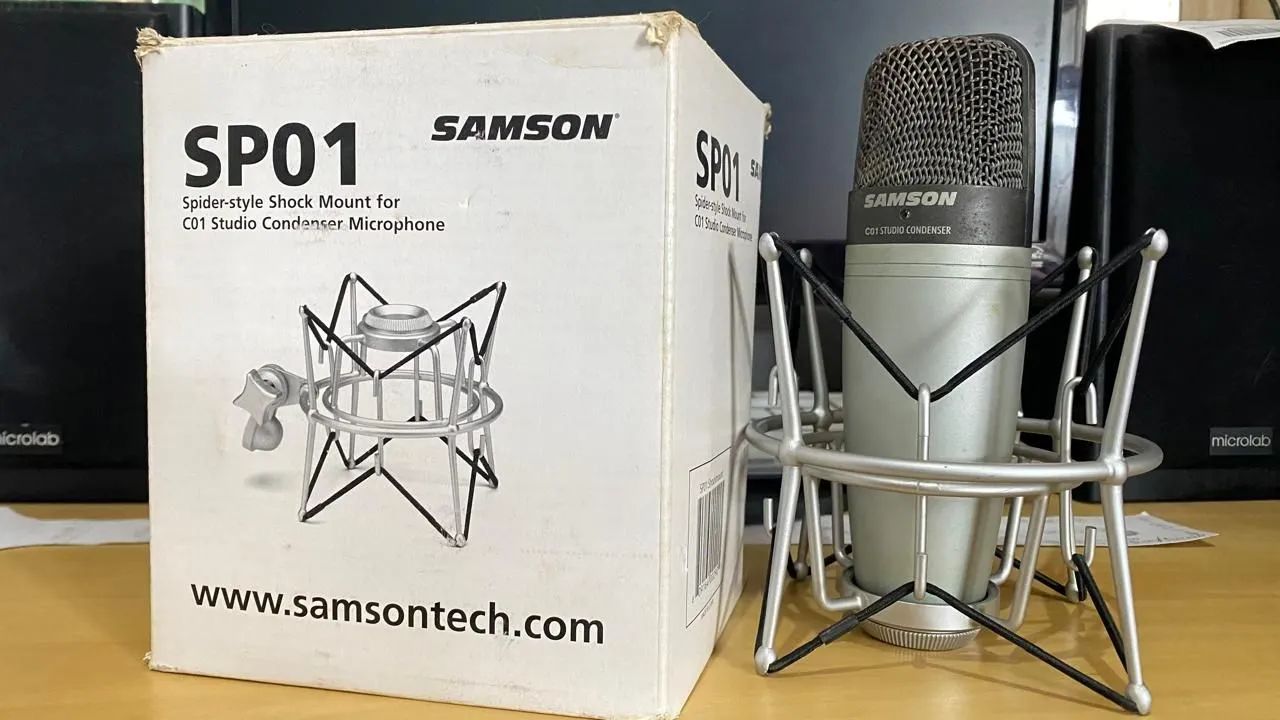 Microfone profissional condensador Samson C01 - Foto 2