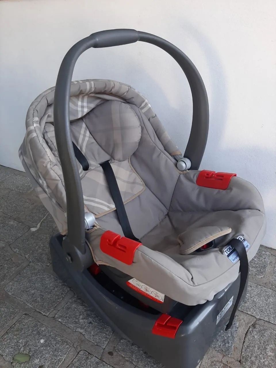 Bebê Conforto Burigotto Peg-Pérego Touring Cinza