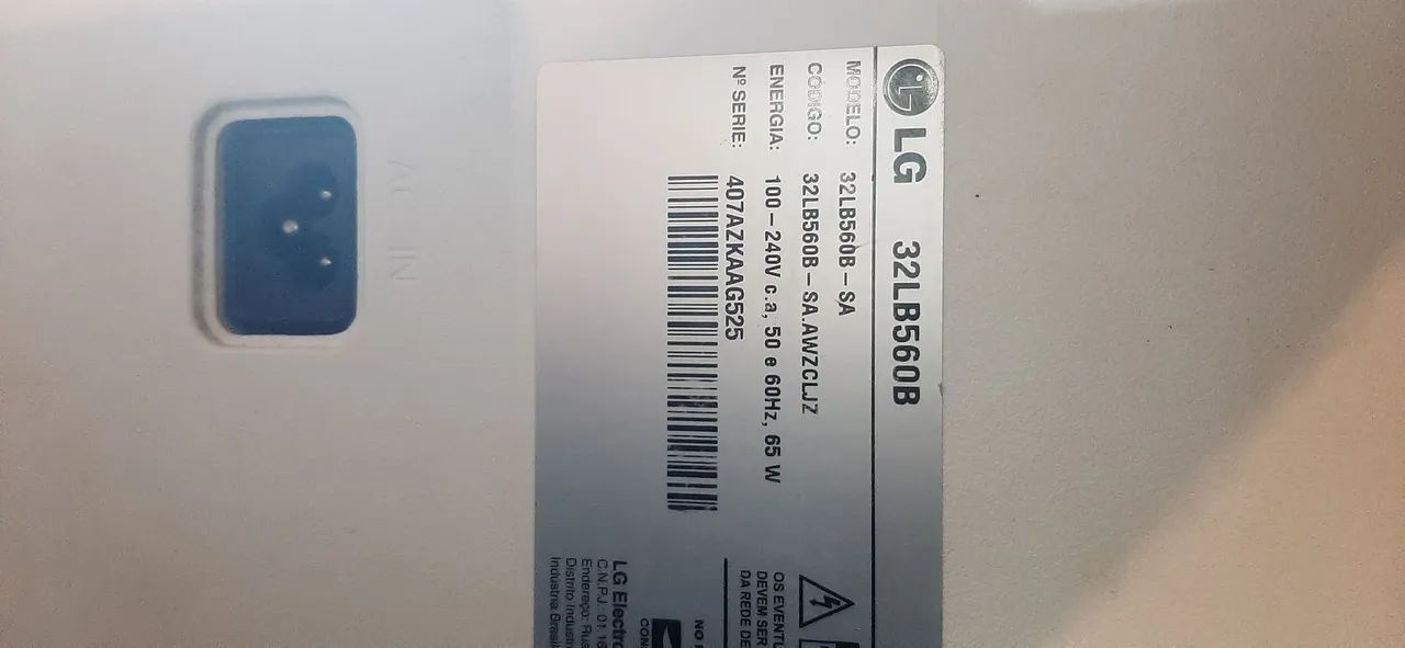 PEÇAS TV LED 32 polegadas 32LB560B  - Foto 4