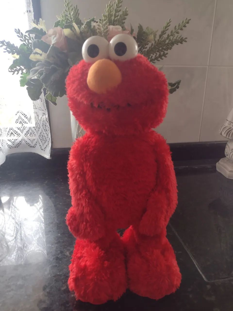 boneco elmo mattel 