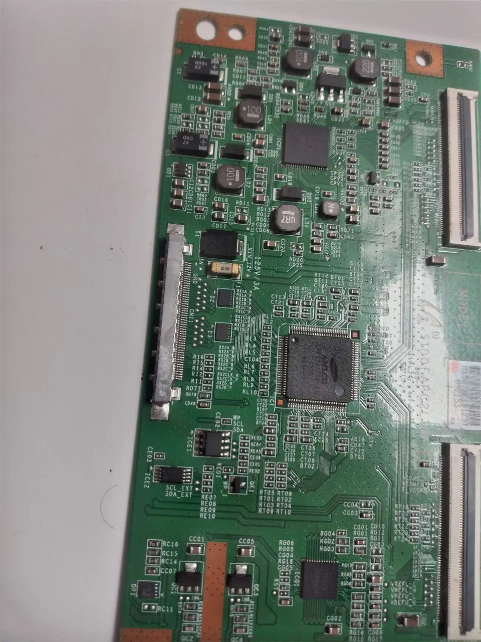 Placa tcon da tv Samsung ln32d550k1g s100fapc2l vo 2 funcionando  - Foto 3