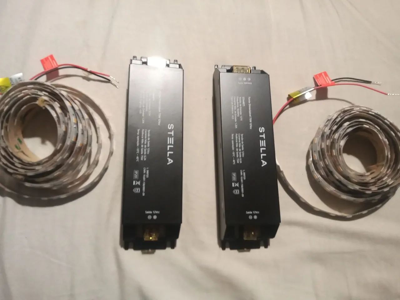 Fita de LED com Fonte 75w 12v