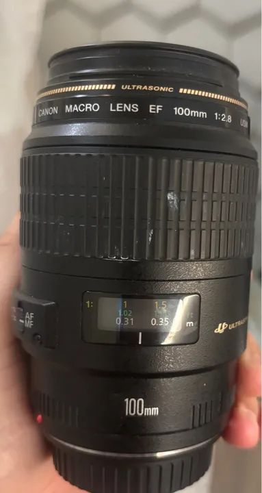 Lente Canon Macro 100mm - Foto 2