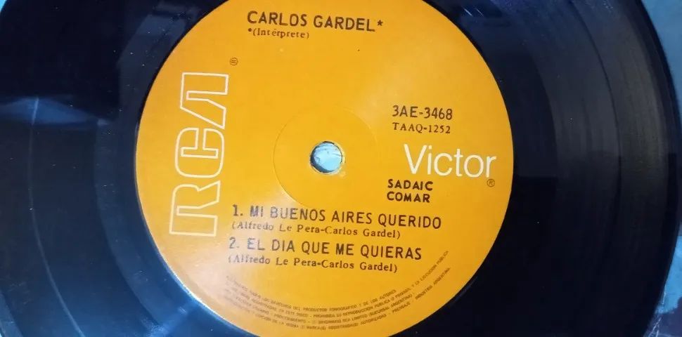 Disco do Carlos Gardel - Anos 50/60 - Raridade  - Foto 3