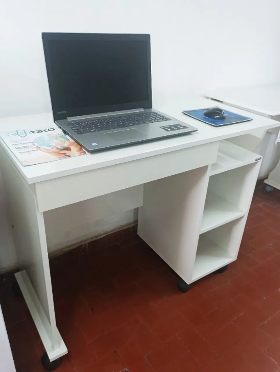 Mesa p/ Computador C214 Dalla Costa 100%MDF. - Foto 2