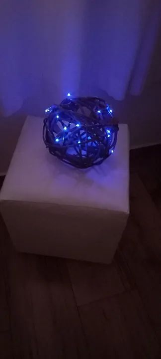 Luzes de Natal para decoração de casa