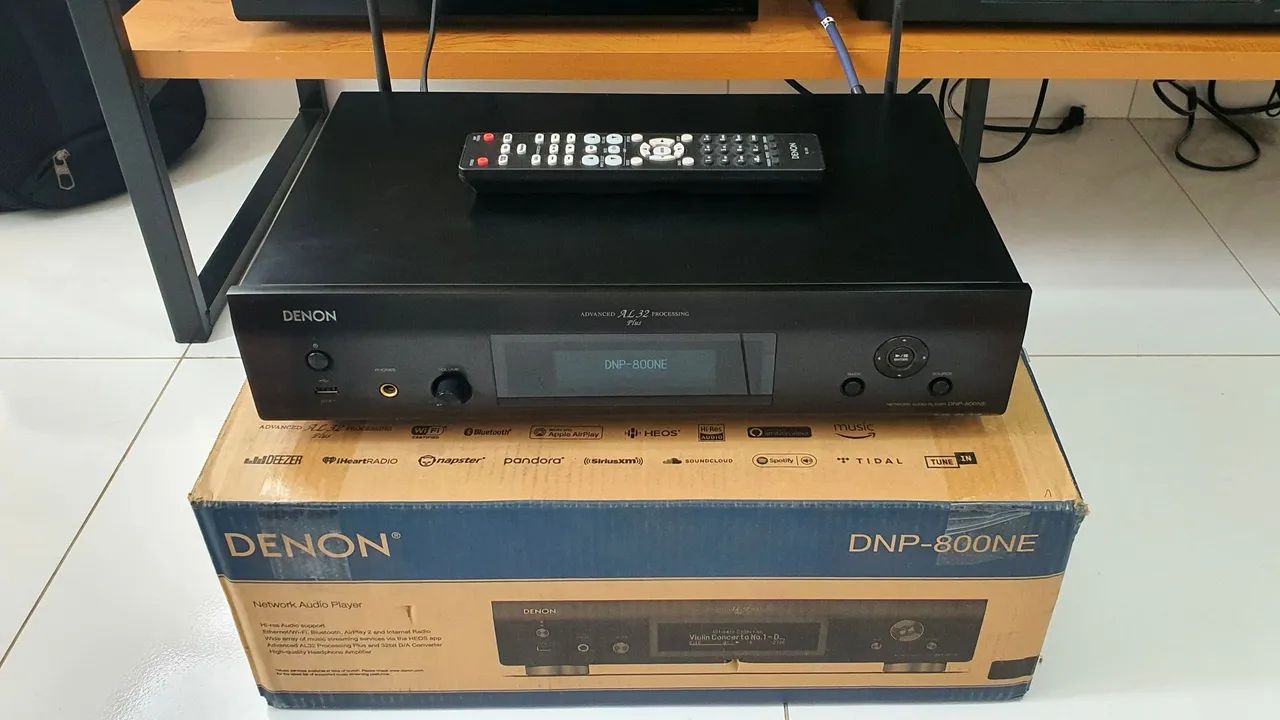 Denon DNP 800NE High End Hifi não Amplificador Marantz Yamaha