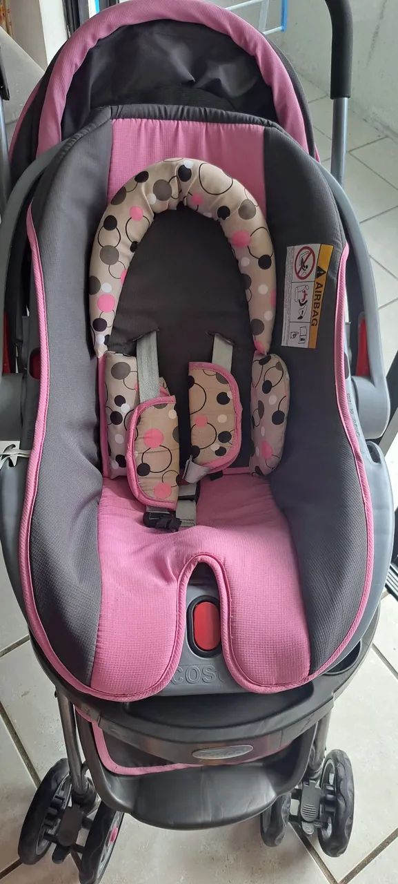 Carrinho de bebê+bebê conforto  - Foto 2