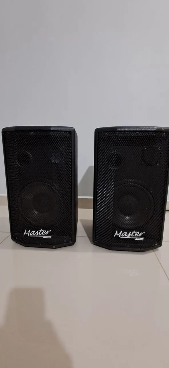 Caixa ativa e passiva Master Audio W8-100 - Foto 4