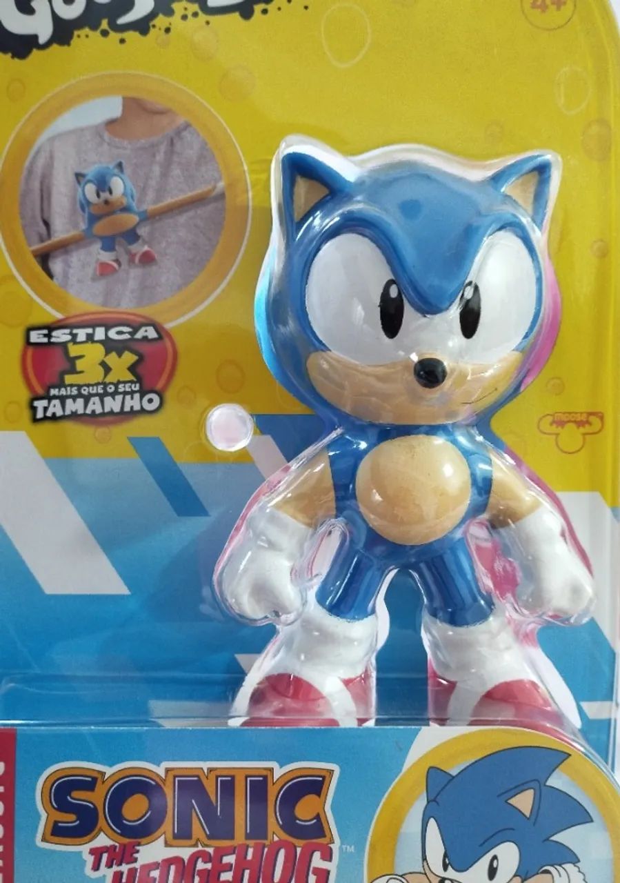 Sonic - Goo Jit Zu - Super Elástico (LACRADO) NOVO