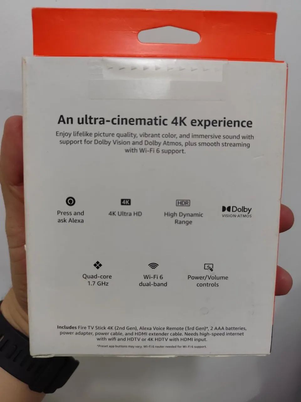 Fire TV Stick 4K - Streaming de alta qualidade - Foto 3
