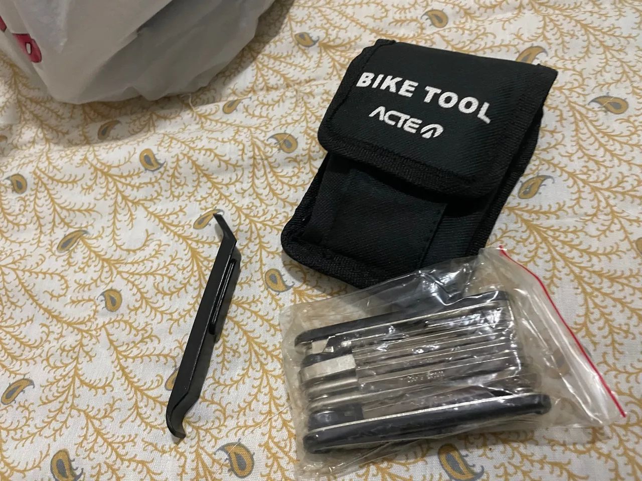Kit Ferramentas Para Bike Preto A76 Acte Sports