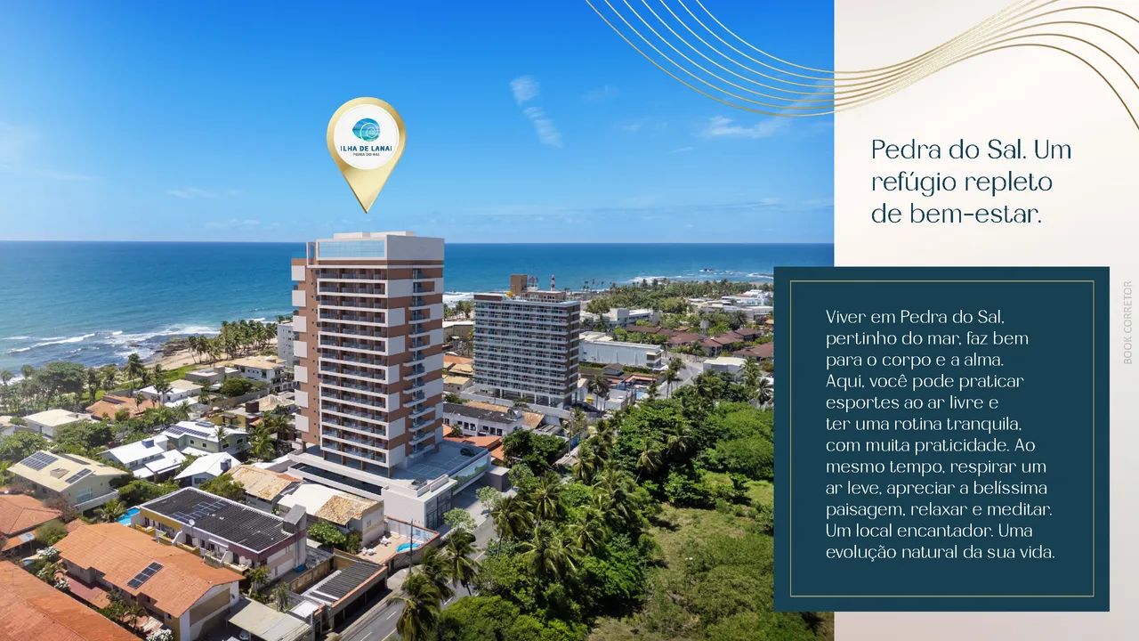 Apartamento - Stúdio, 1 e 2/4 com VISTA MAR , varanda em Stella Mares. - Foto 5
