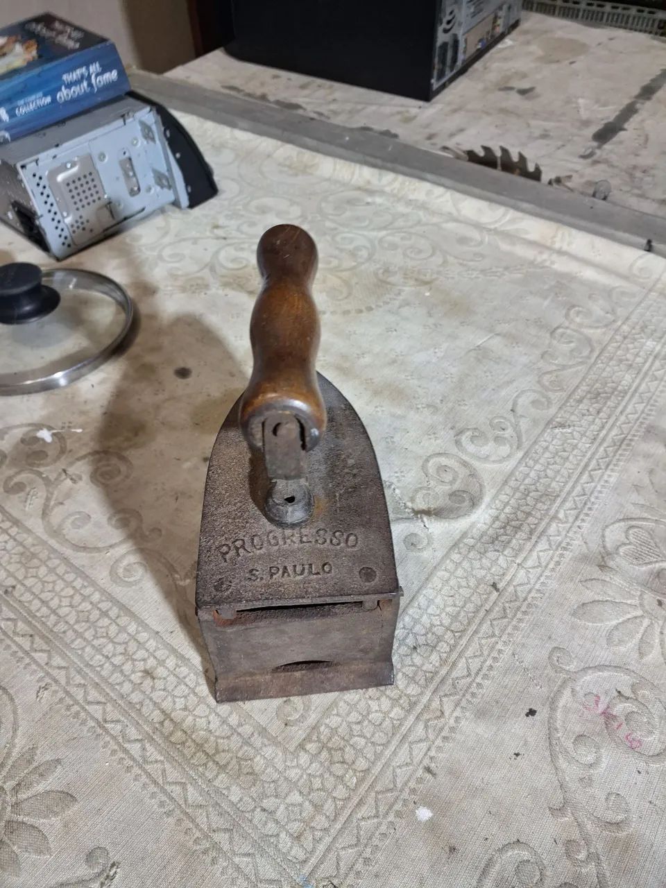Ferro de Passar Antigo. Maciço  - Foto 2