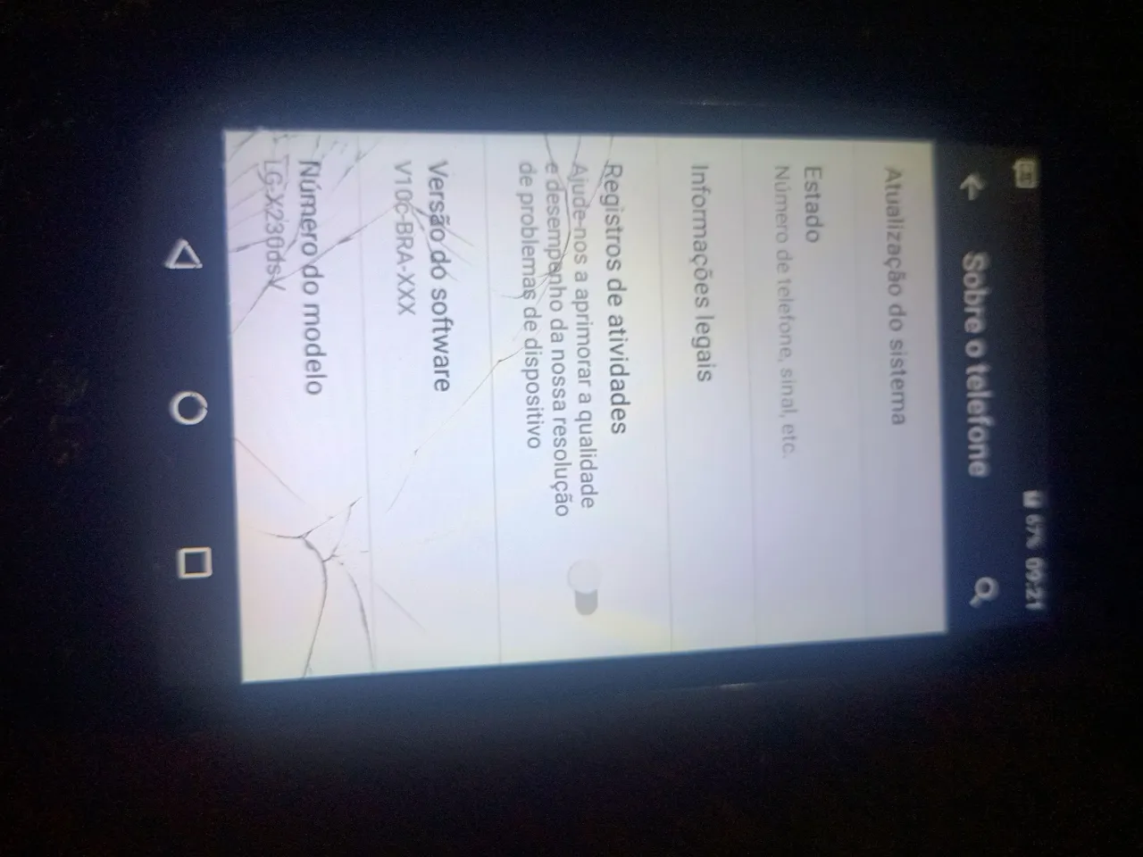 LG k4 2016 8gb quebra galho