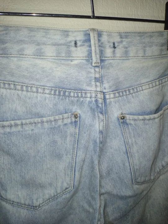Calça jeans destroyed tamanho 36 - Foto 5