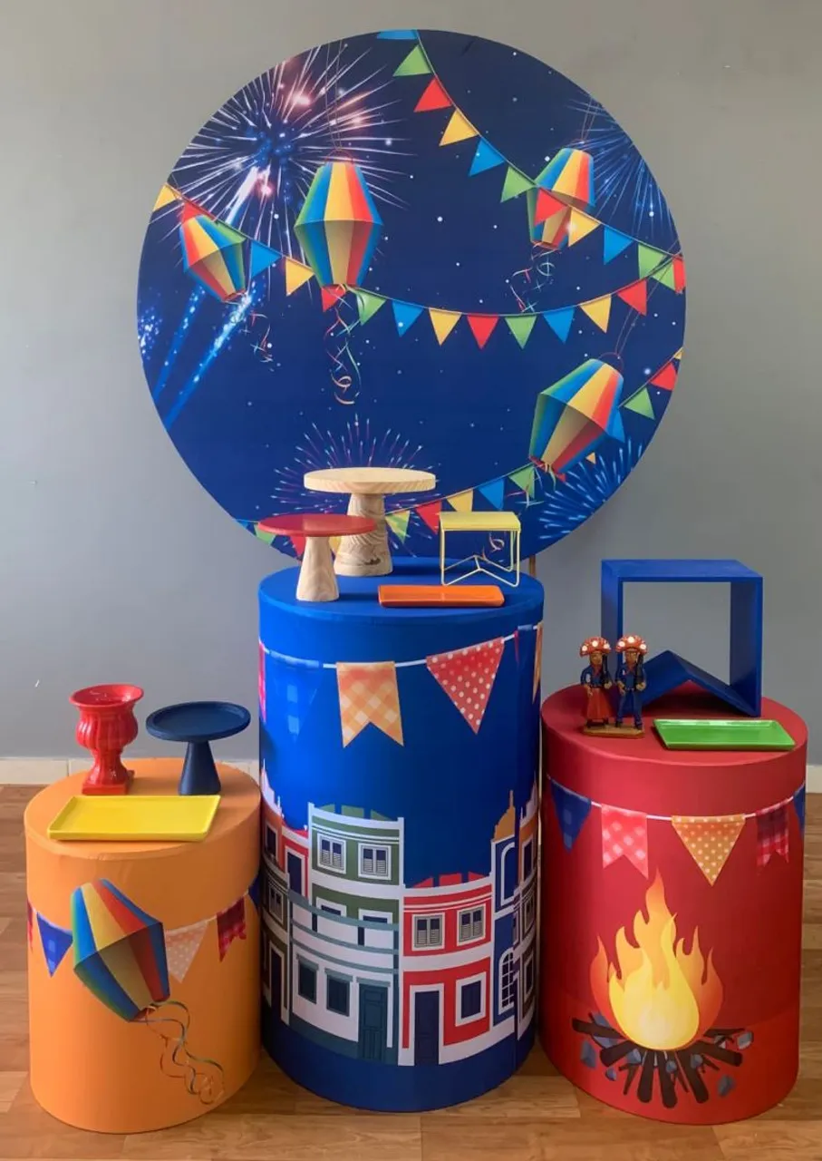 Festa com pegue e monte