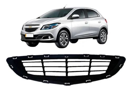 Grade Central Onix Prisma 2012-2016 Inferior Friso Preto - Foto 2