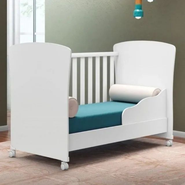 Berço Mini Cama com Rodinhas Feito em MDF e MDP (SUPER PROMOÇÃO APROVEITE)!!