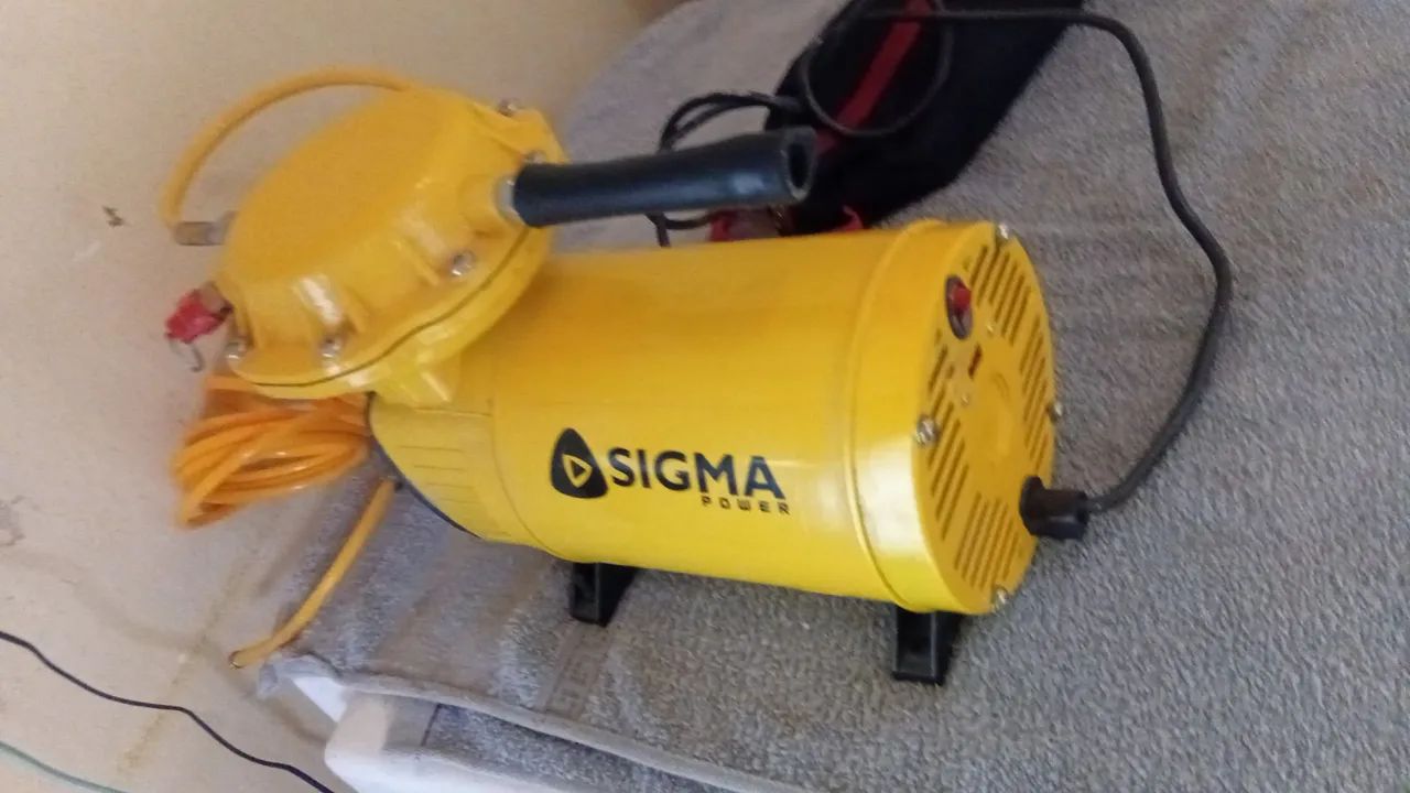 Compressor e pistola profissional em estado de novo 700 - Foto 6