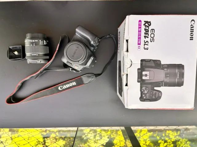 Kit Câmera Canon EOS Rebel SL3 + 3 Lentes e Baterias - Foto 6
