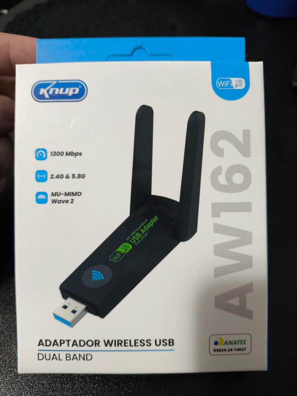 Adaptador wi-fi dual Band 2.4 e 5GHz - Anápolis  - Foto 3