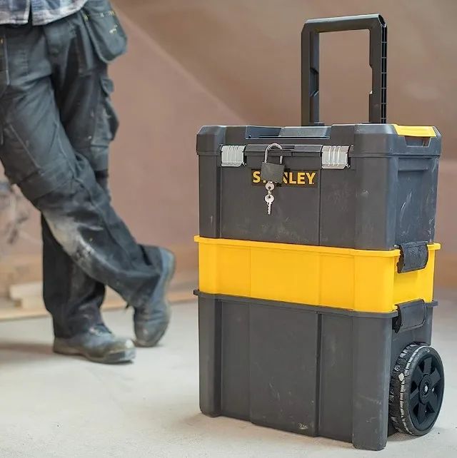 CAIXA FERRAMENTAS COM RODAS 3 EM 1 ESSENTIAL STANLEY STST18631