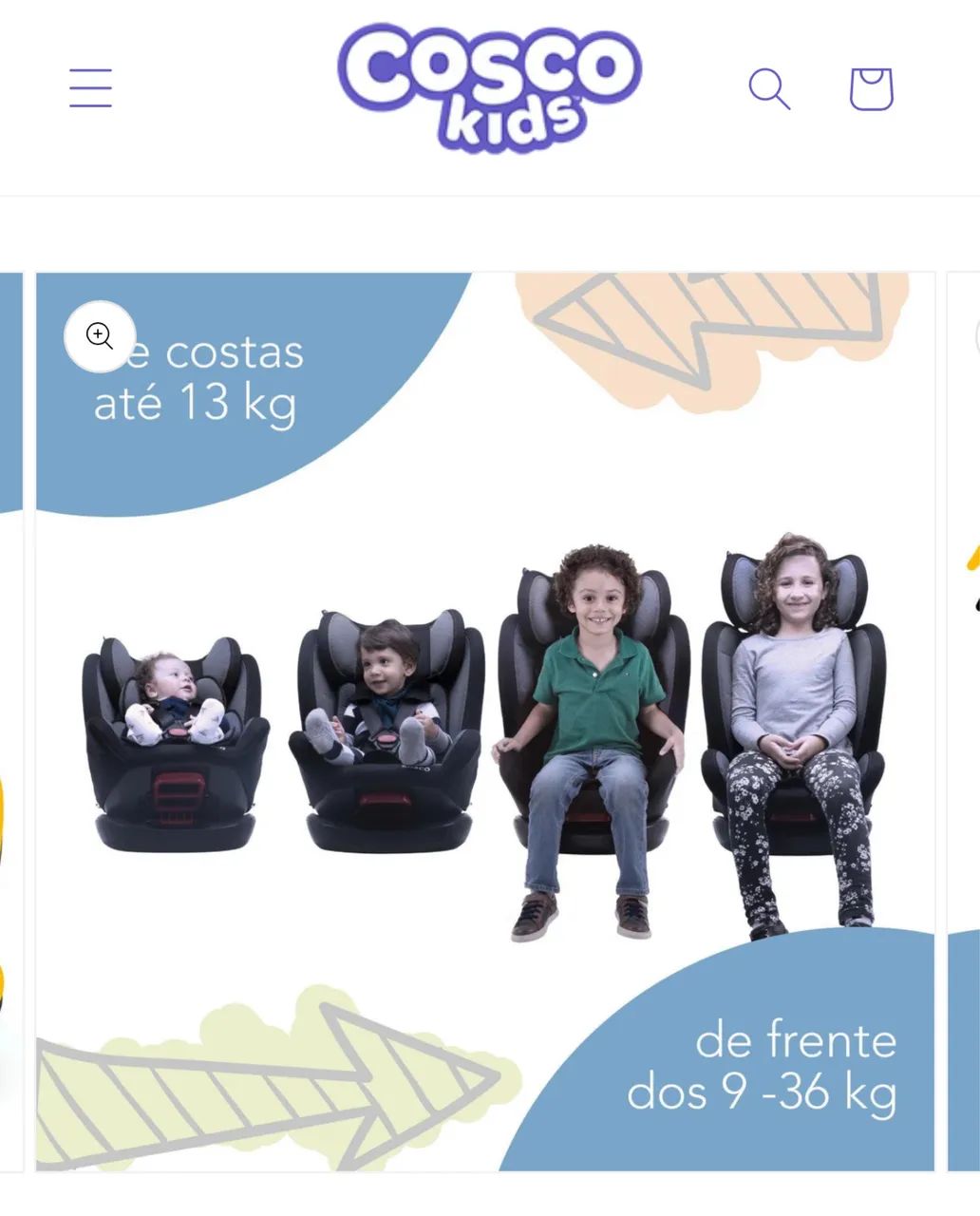  Vendo Cadeirinha Infantil de Carro - SEMI-NOVA - Foto 3
