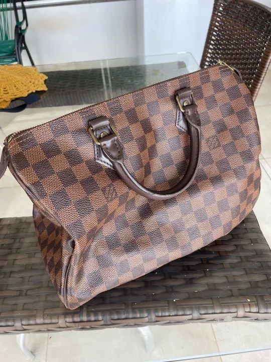 Bolsa Tote Louis Vuitton Speedy Monogram 30 - Foto 6
