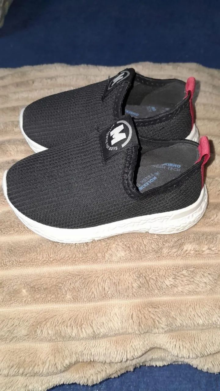 Tênis Infantil Masculino Preto