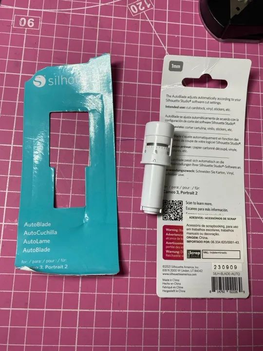Lâmina de Corte Silhouette cameo 3 portrait 2 (nova) - Foto 2