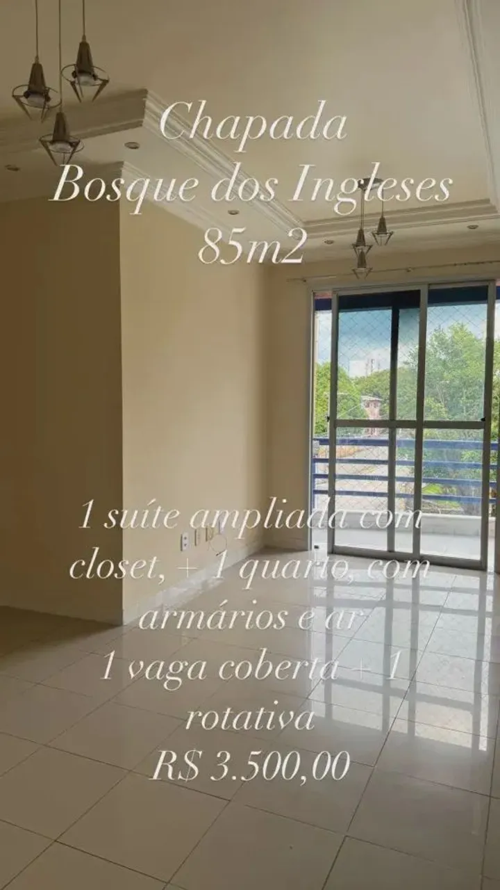 COND. BOSQUE DOS INGLESES, C0M SALA PARA 02 AMBIENTES, 03 QTOS SENDO 01 SUÍTE, CLIMATIZADO