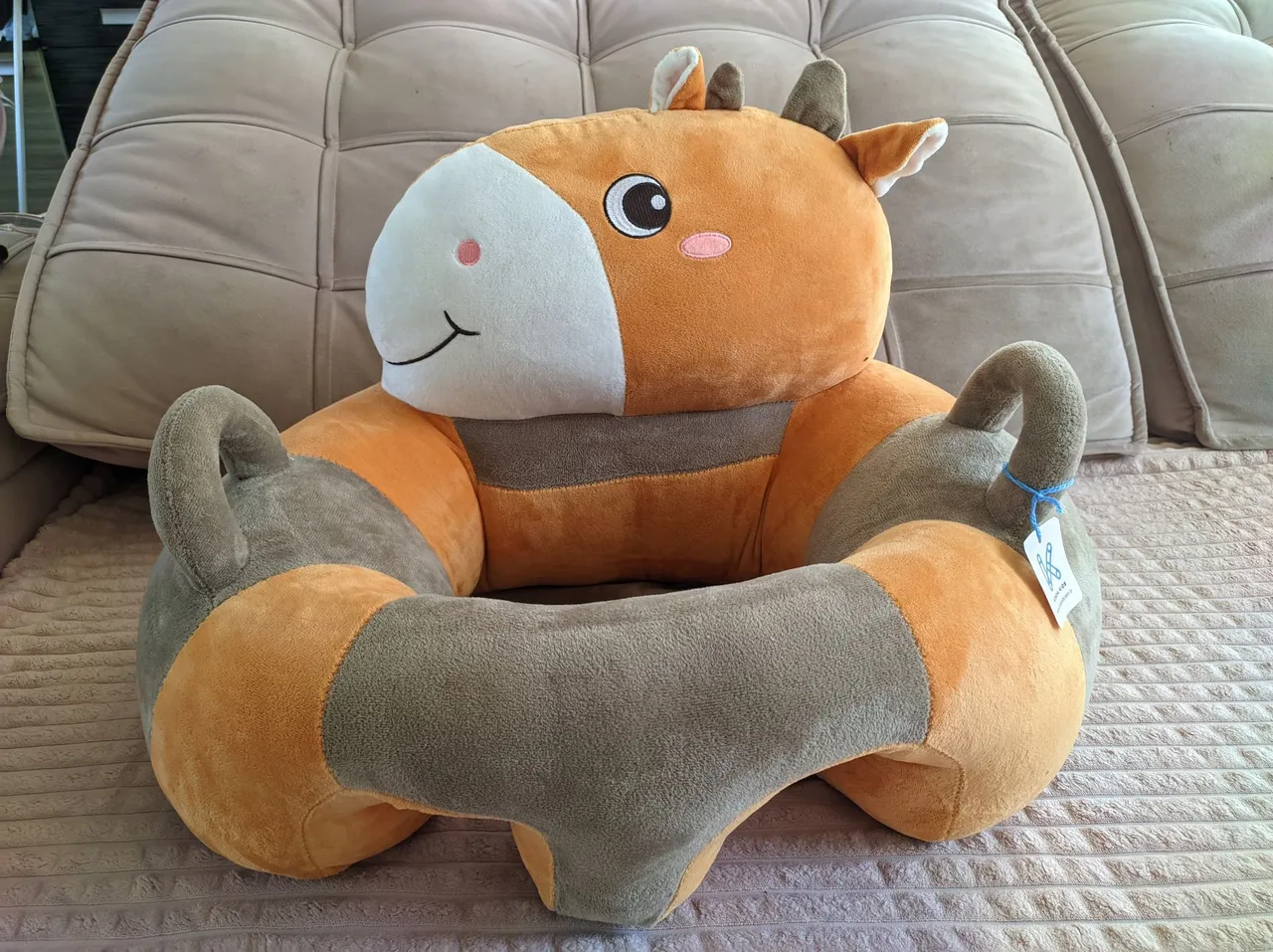 Cadeira de Pelúcia Infantil - Cavalinho