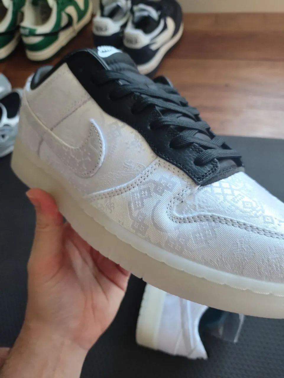 Nike dunk low x Clot x Fragment  - Foto 5