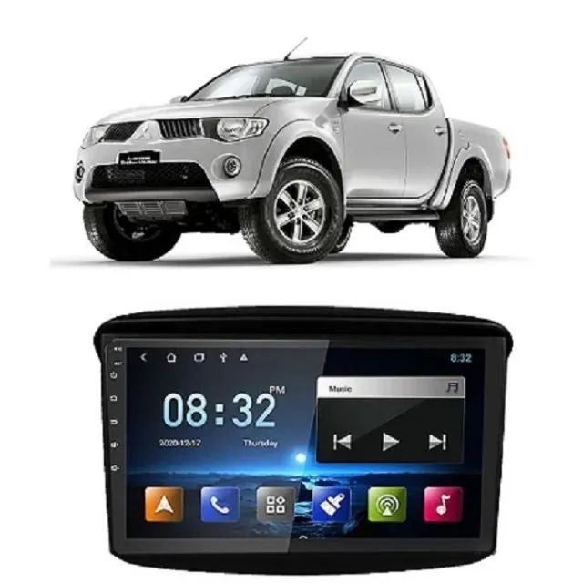 Multimídia 9 Polegadas L200 Triton Pajero Dakar - 2012 a 2016