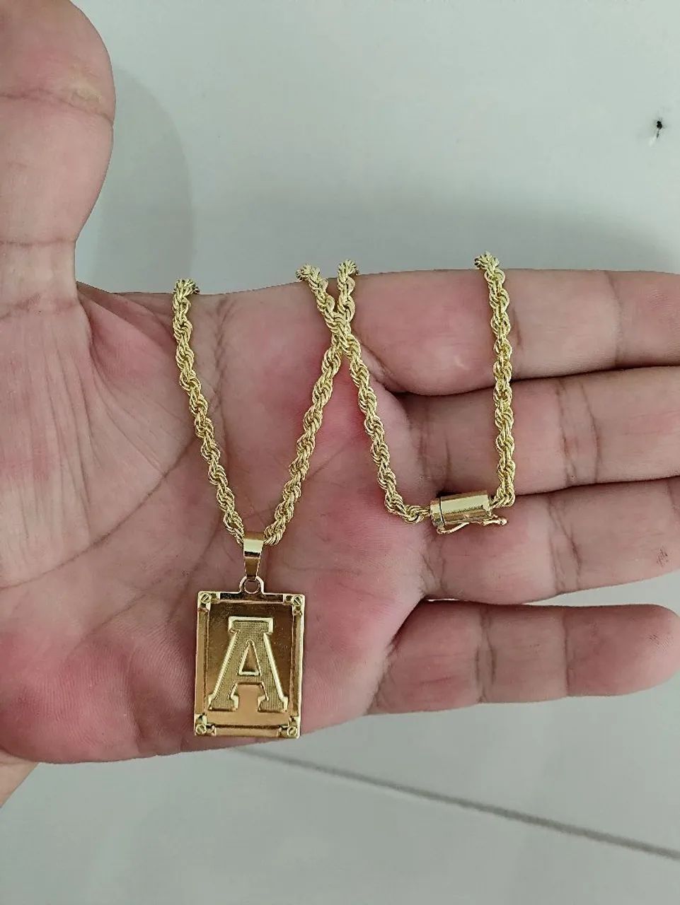 Colar e Pingente Em Moeda Antiga  - Foto 5