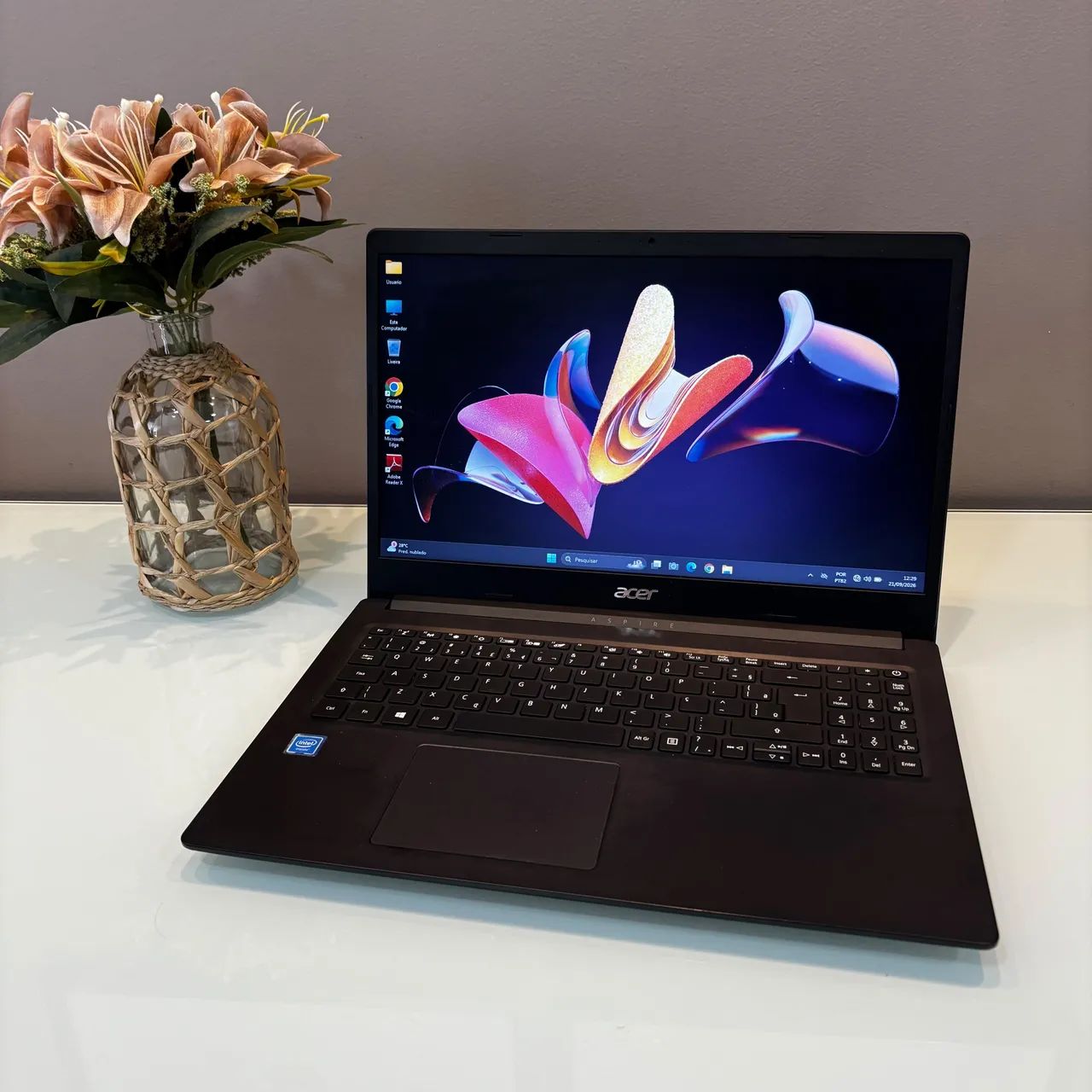 Notebook Acer 8GB DDR4 SSD Windows 11 Bateria Ótima  - Foto 3