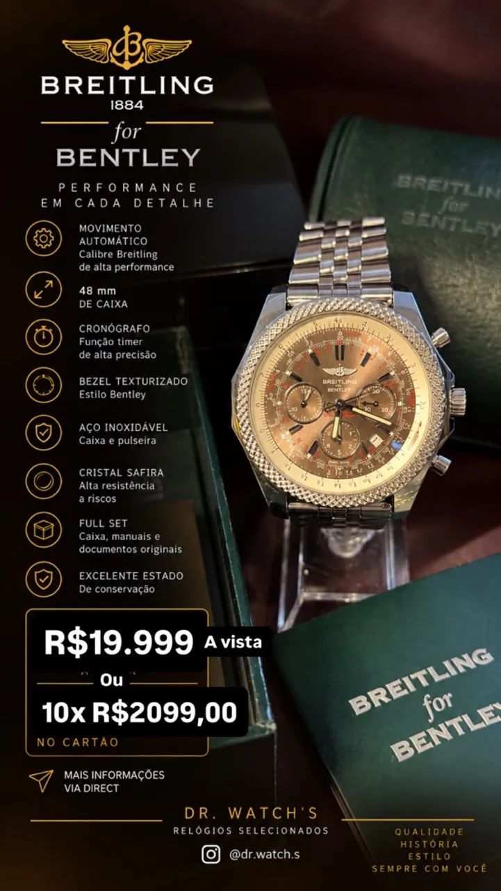 Breitling Bentley full set 