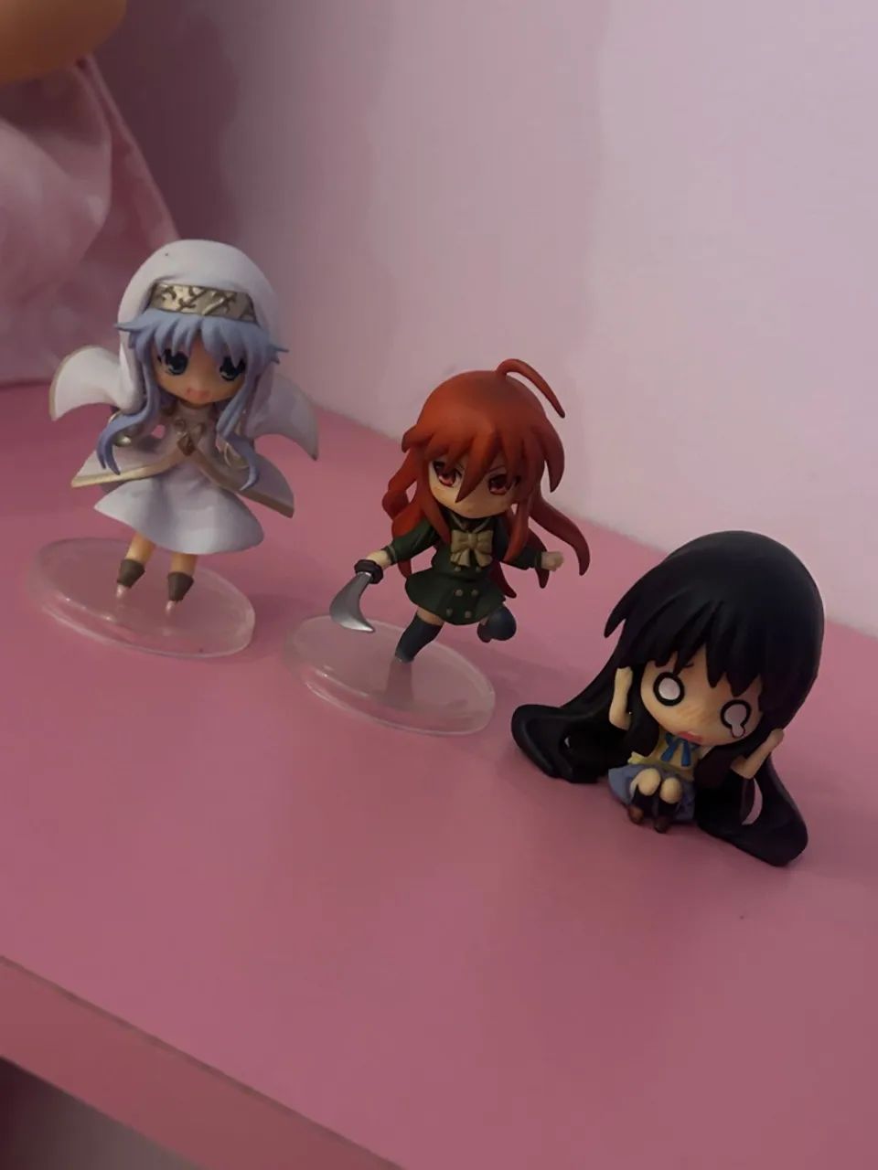 trio de mini figures