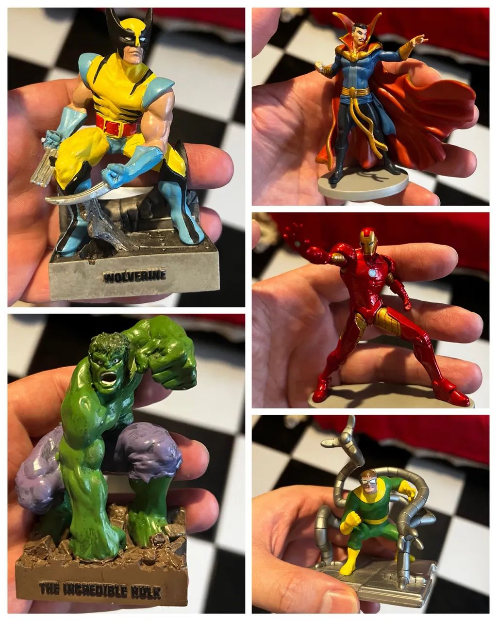 Lote estátuas Marvel originais 