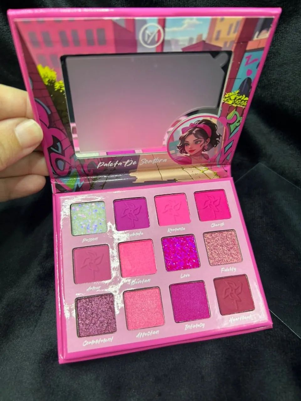 paleta de sombras - girl world - Foto 4
