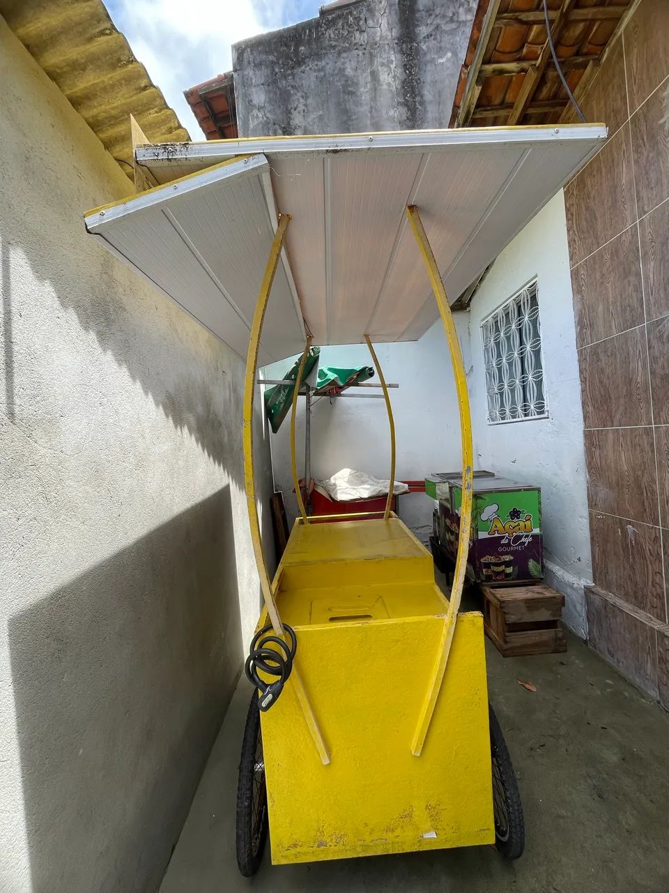 Carrinho de lanche em fibra  - Foto 4